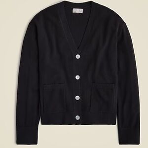 J. Crew Women’s Cashmere patch-pocket cardigan